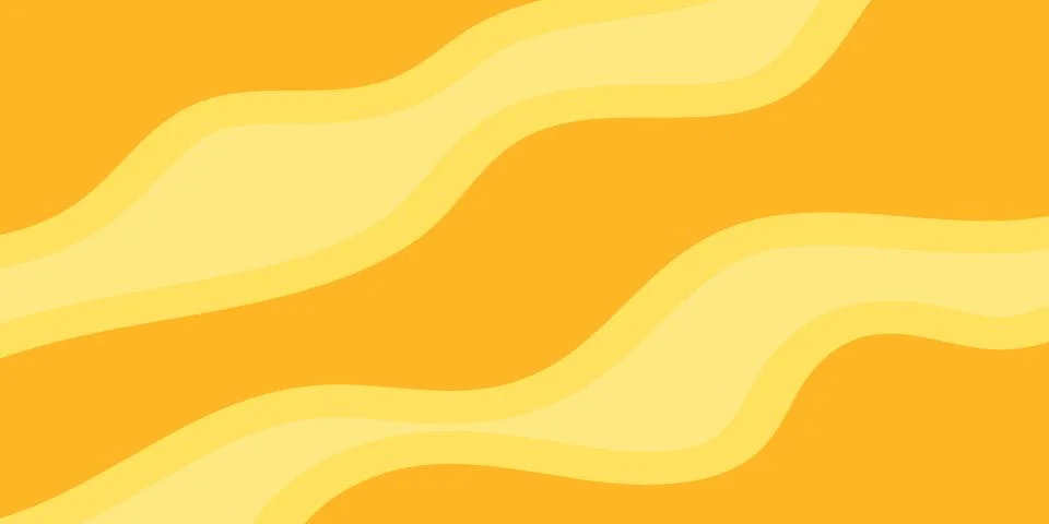 Yellow orange gradient with blob shape for background Stock-Illustration