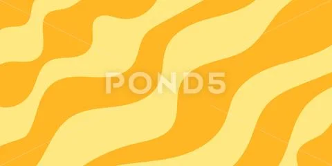 Yellow orange gradient with blob shape for background Ilustraciones de archivo