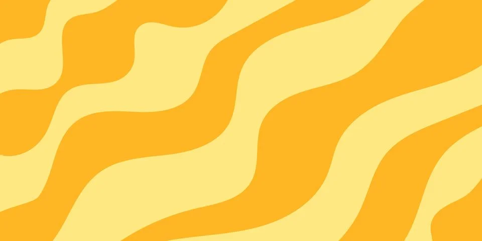 Yellow orange gradient with blob shape for background Stock-Illustration