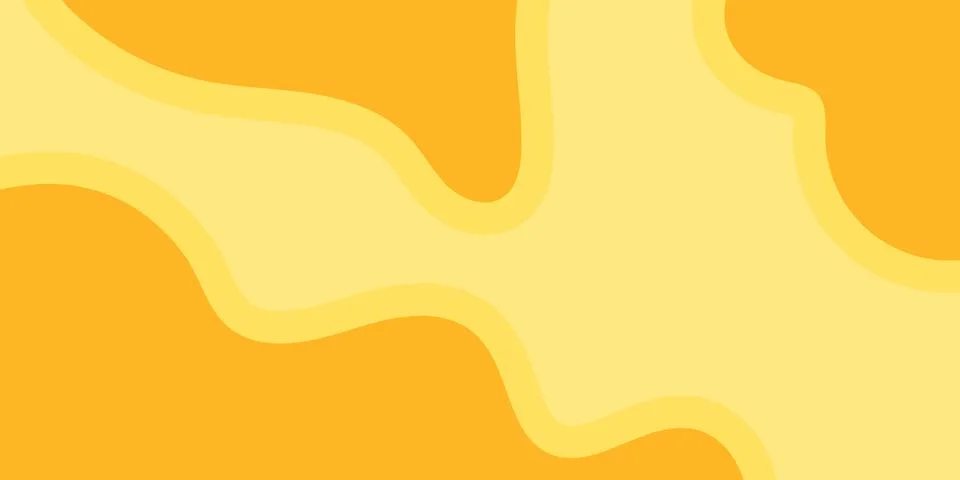 Yellow orange gradient with blob shape for background 스톡 일러스트