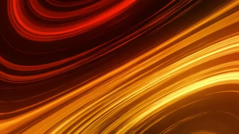 Yellow Orange gradient speed curve optic line running background Stock Footage 322897241