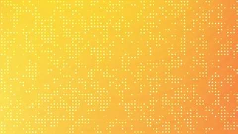 Yellow to orange gradient with white dots. Stock Footage 301161226