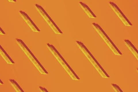 Yellow orange lines striped background for decoration Stock Illustration