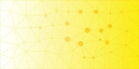 Yellow Orange Low Poly Vector Background Иллюстрация