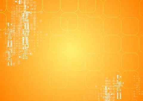 Yellow orange tech geometric background Yellow orange tech geometric backg... Foto stock