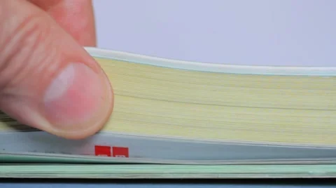 Yellow pages Video stock 60406618