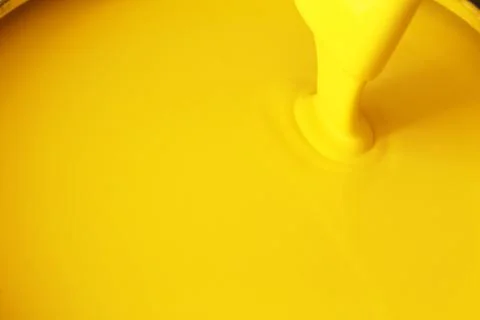Yellow paint Stock Photos
