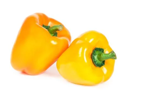 Yellow pappers Stock Photos