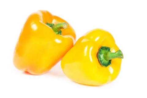 Yellow pappers Stock Photos