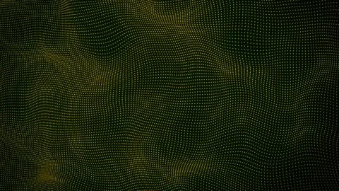 Yellow particle mesh Illustrazione stock