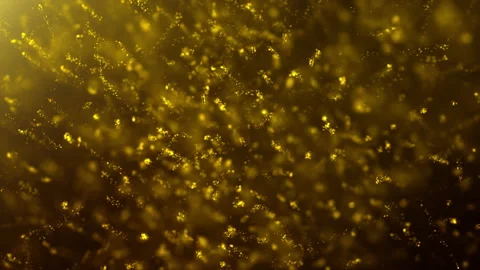 Yellow particles Stock Footage 151688825