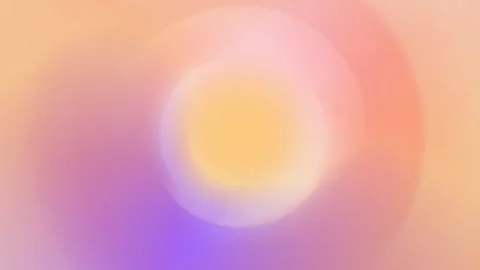 Yellow pastel gradient spinning background Video stock 326479951