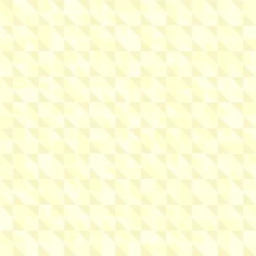 Yellow pastel triangle pattern. Seamless vector background Illustrazione stock