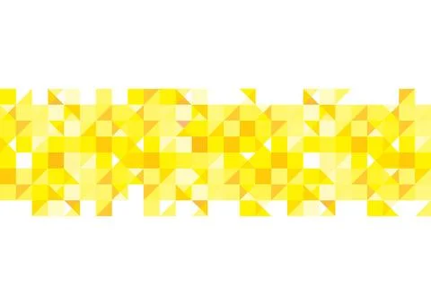 Yellow pattern background Abstract yellow square with shades of gold for p... Stock Photos
