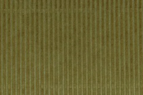Yellow Pattern of Corrugated Cardboard Background Surface Stock Photos