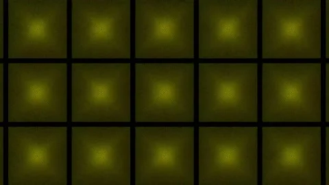 Yellow Pattern gothic design animation motion graphics Stock Footage 155261782