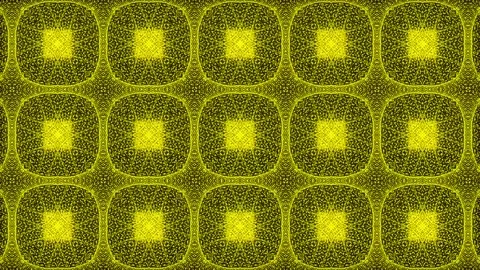 Yellow Pattern gothic design animation motion graphics Stock Footage 155261791