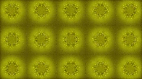 Yellow Pattern gothic design animation motion graphics Stock Footage 155261793