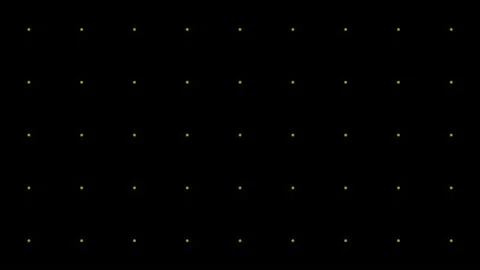 Yellow Pattern gothic design animation motion graphics Stock Footage 155261797
