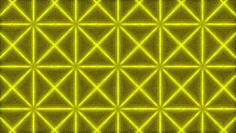 Yellow Pattern gothic design animation motion graphics Stock Footage 155261817