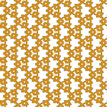 Yellow pattern Stock Illustration