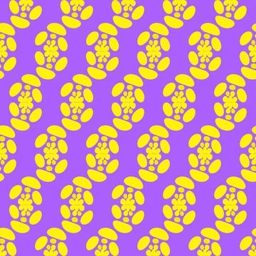 Yellow pattern Stock Illustration