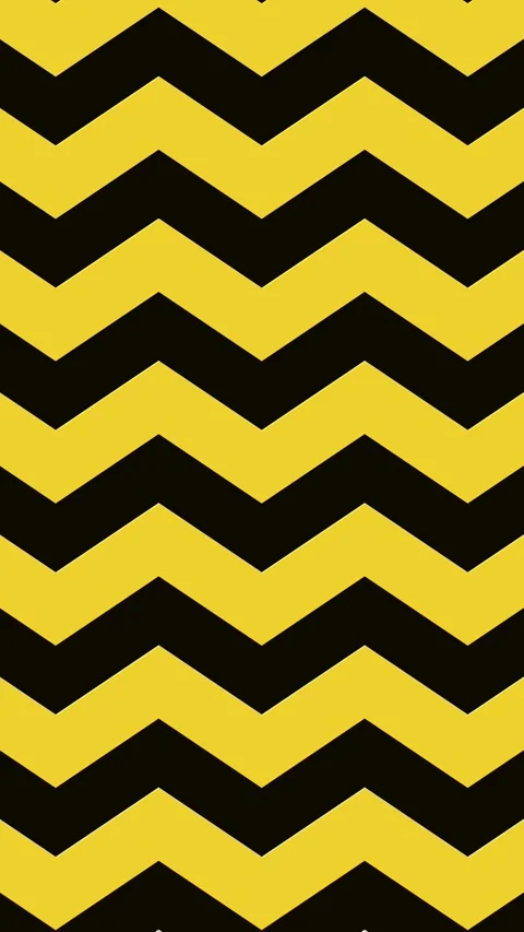 Yellow Pattern Left Right Loop Simple Line Geometric Vertical 4K Vertical Stock-Footage 310352170