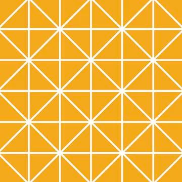 Yellow pattern squares and triangles background vector design Stock Illustration