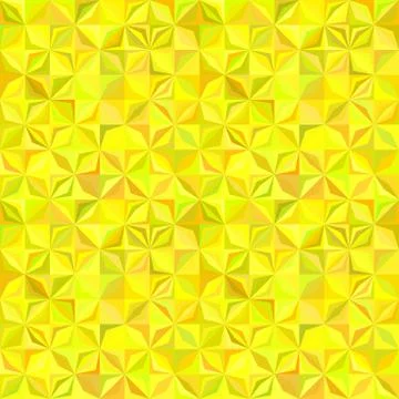 Yellow pattern - vector tiled mosaic background Ilustração Stock