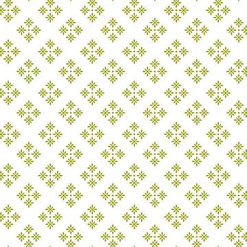 A yellow pattern on a white background Stock Illustration