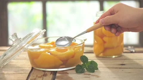 Yellow peaches Stock Footage 168602510