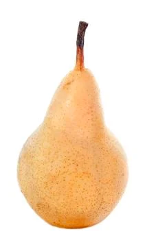 Yellow pear Stock Photos