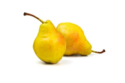 Yellow pear Stock Photos