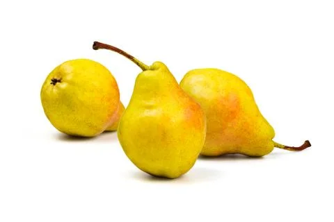 Yellow pear Stockfoto's
