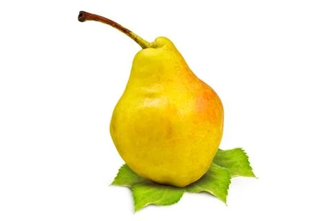Yellow pear Stock Photos