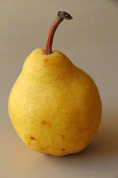 Yellow pear Stock Photos