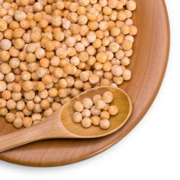 Yellow peas Stock Photos