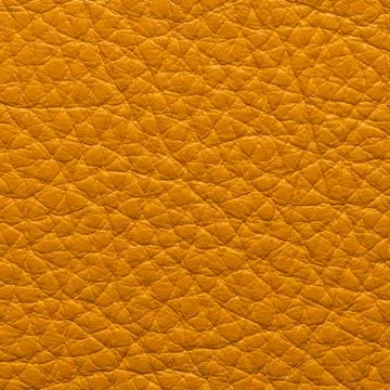 Yellow Pebble Leather Surface Texture Background Macro Stock Photos
