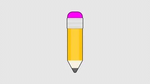 Yellow pencil Stock Footage 333916153