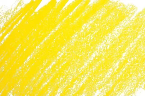 Yellow pencil hatching as background, top view 스톡 사진