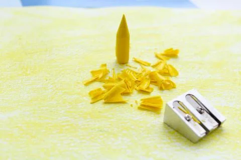 Yellow pencil Stock Photos