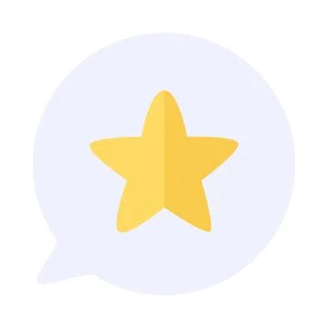 Yellow Pentagonal Star Inside Icon イラスト素材
