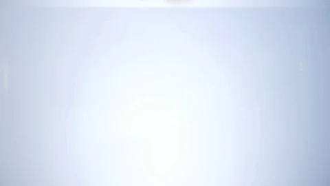 Yellow pepper falling in water Stock Footage 75645370