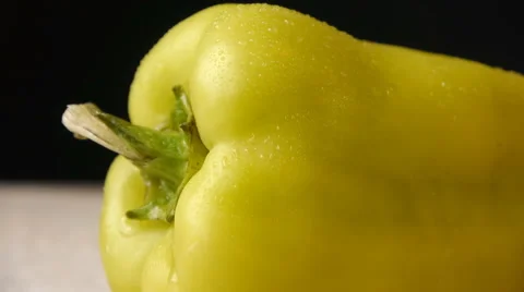 Yellow Pepper Stock Footage 65446754