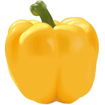 Yellow Pepper Stock Illustration