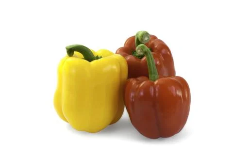 Yellow pepper Stock Photos