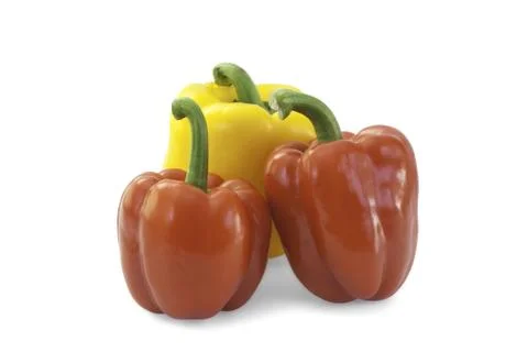 Yellow pepper Stock Photos