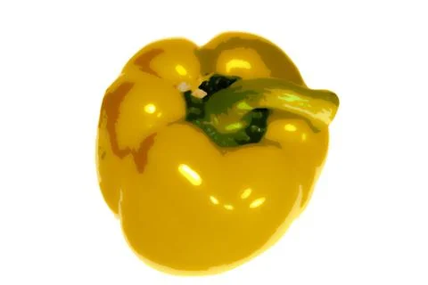 Yellow pepper Stock Photos