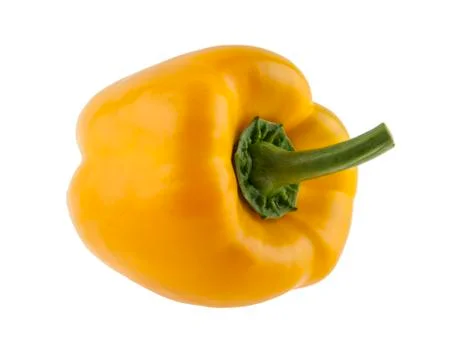 Yellow pepper Foto stock