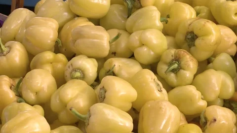 Yellow Peppers Stock-Footage 160609441